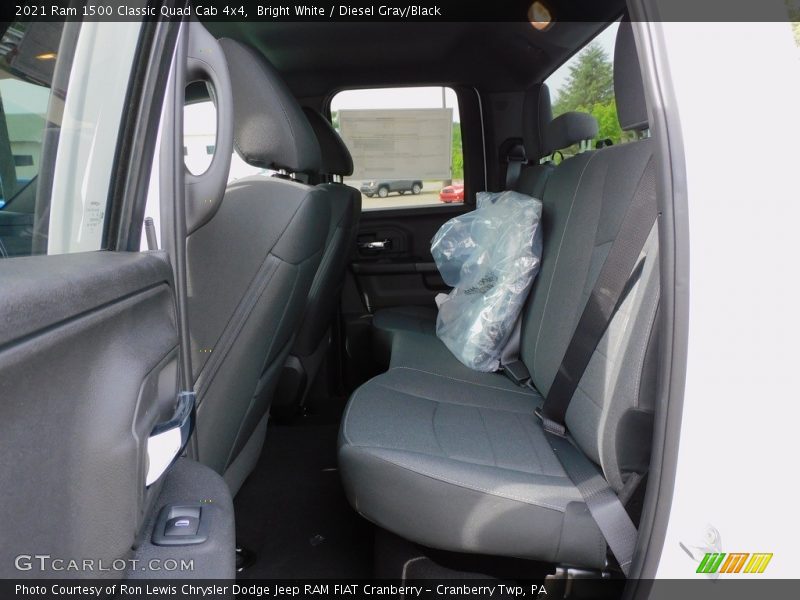 Bright White / Diesel Gray/Black 2021 Ram 1500 Classic Quad Cab 4x4