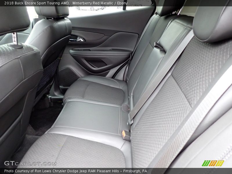 Winterberry Red Metallic / Ebony 2018 Buick Encore Sport Touring AWD
