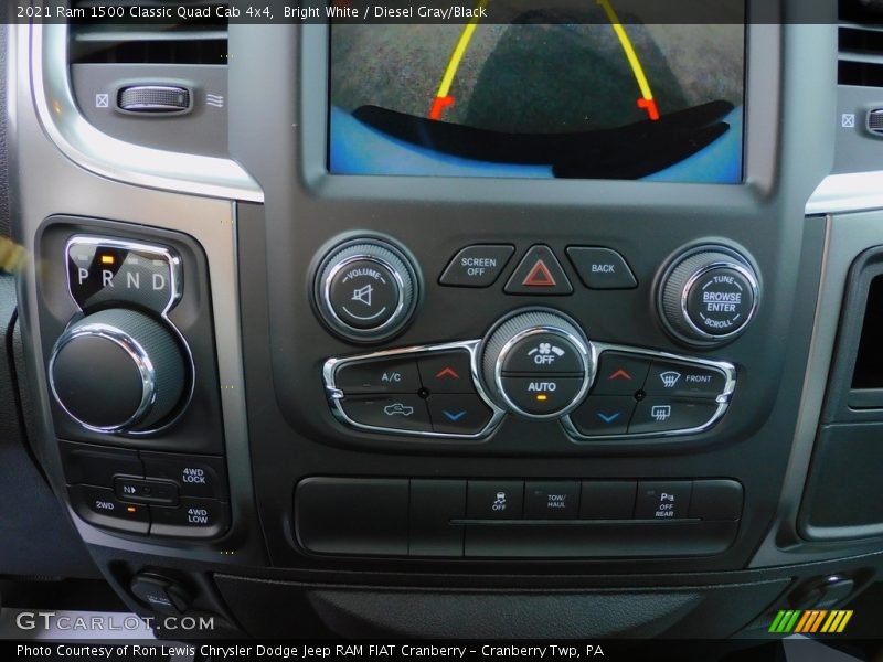 Bright White / Diesel Gray/Black 2021 Ram 1500 Classic Quad Cab 4x4