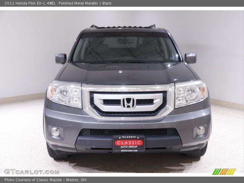 Polished Metal Metallic / Black 2011 Honda Pilot EX-L 4WD