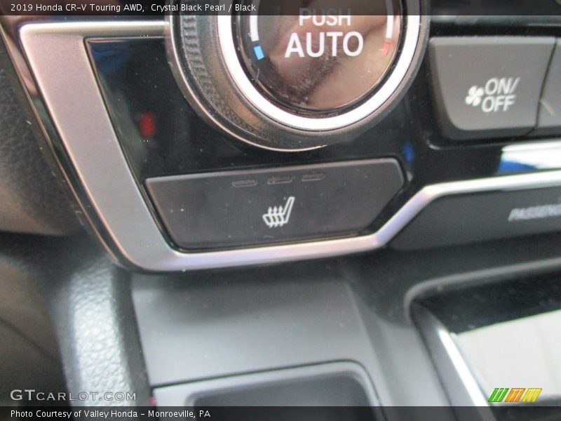 Crystal Black Pearl / Black 2019 Honda CR-V Touring AWD