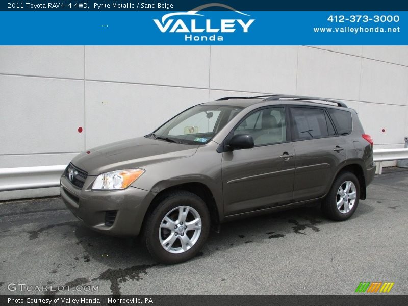 Pyrite Metallic / Sand Beige 2011 Toyota RAV4 I4 4WD