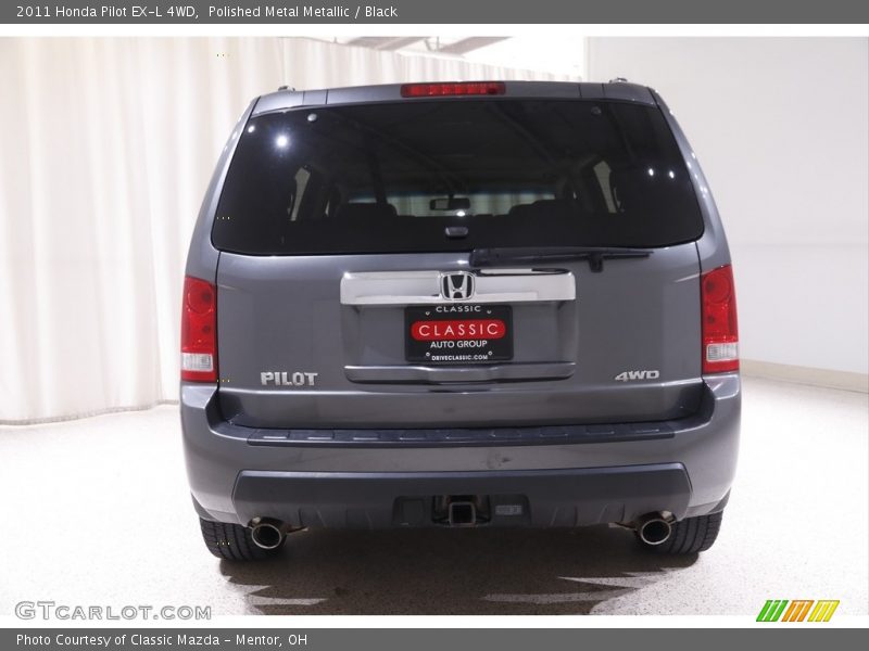 Polished Metal Metallic / Black 2011 Honda Pilot EX-L 4WD