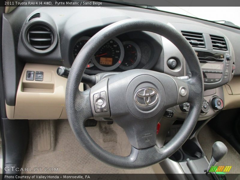 Pyrite Metallic / Sand Beige 2011 Toyota RAV4 I4 4WD