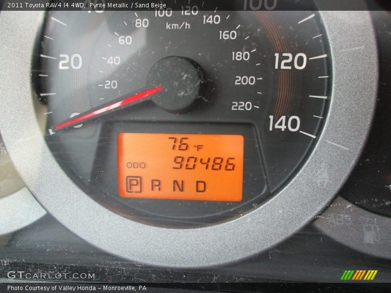 Pyrite Metallic / Sand Beige 2011 Toyota RAV4 I4 4WD