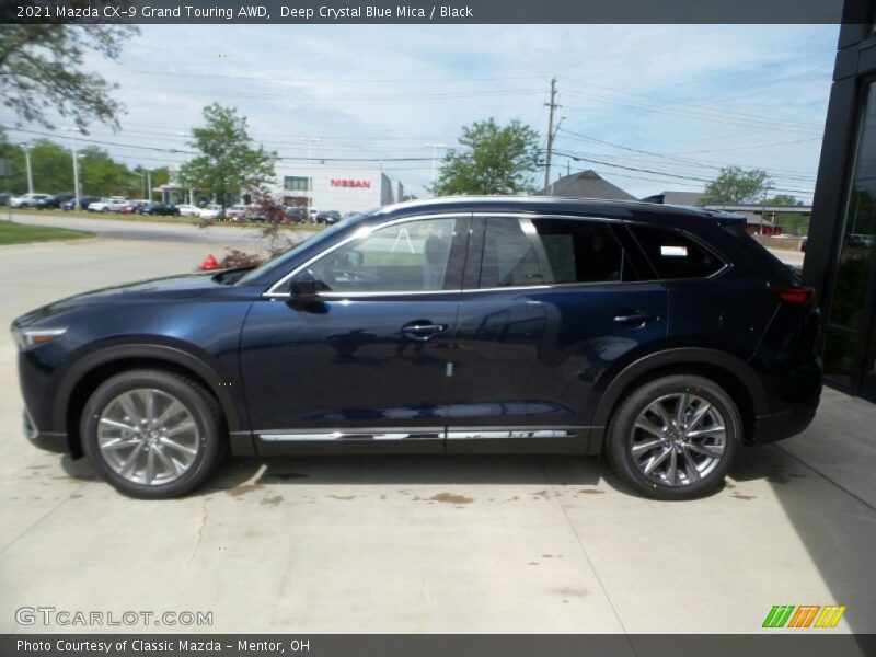  2021 CX-9 Grand Touring AWD Deep Crystal Blue Mica