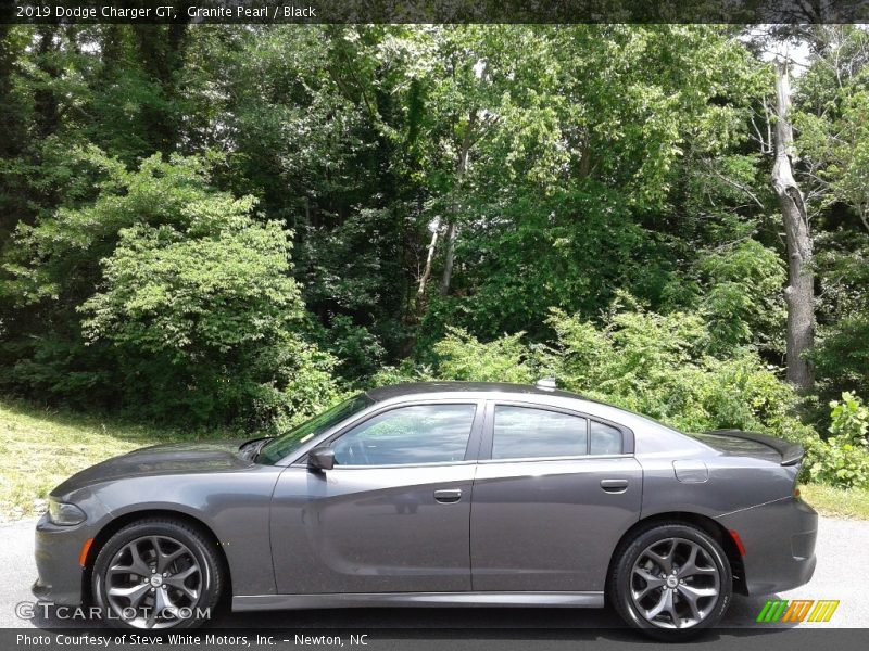 Granite Pearl / Black 2019 Dodge Charger GT