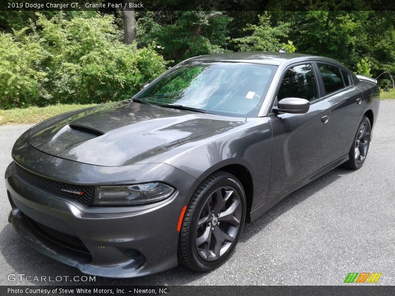Granite Pearl / Black 2019 Dodge Charger GT