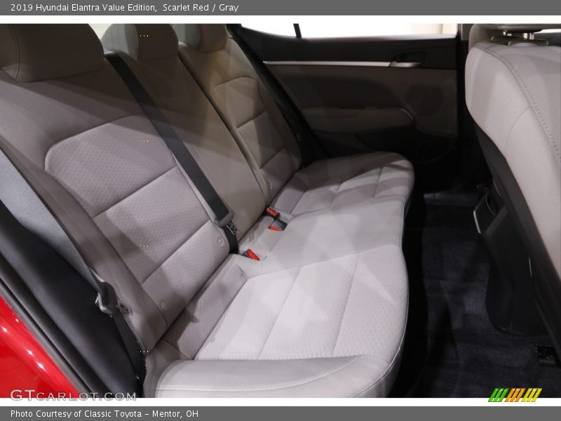 Scarlet Red / Gray 2019 Hyundai Elantra Value Edition