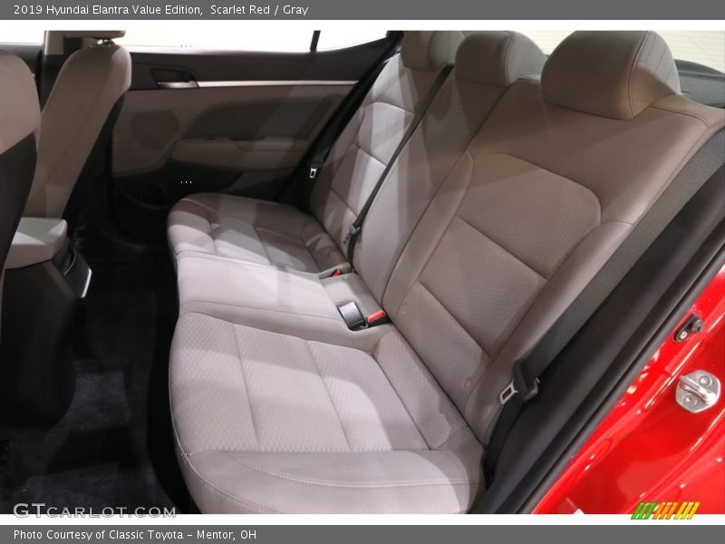 Scarlet Red / Gray 2019 Hyundai Elantra Value Edition
