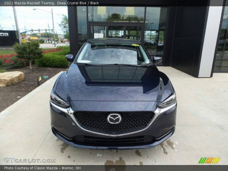 Deep Crystal Blue / Black 2021 Mazda Mazda6 Touring