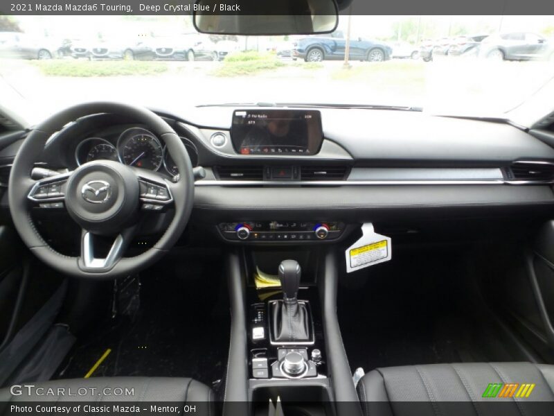 Deep Crystal Blue / Black 2021 Mazda Mazda6 Touring