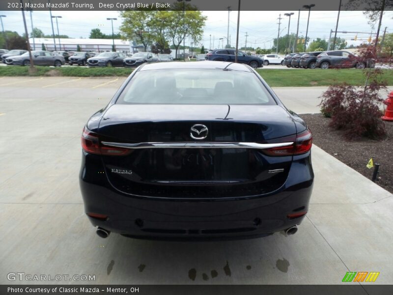 Deep Crystal Blue / Black 2021 Mazda Mazda6 Touring