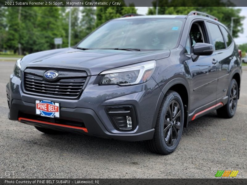 Magnetite Gray Metallic / Gray 2021 Subaru Forester 2.5i Sport