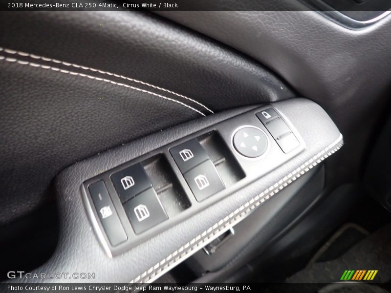 Cirrus White / Black 2018 Mercedes-Benz GLA 250 4Matic
