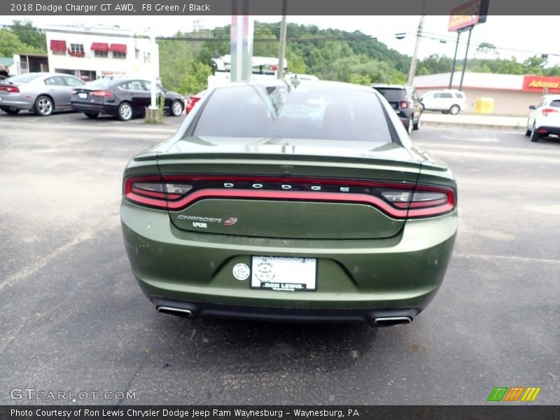 F8 Green / Black 2018 Dodge Charger GT AWD