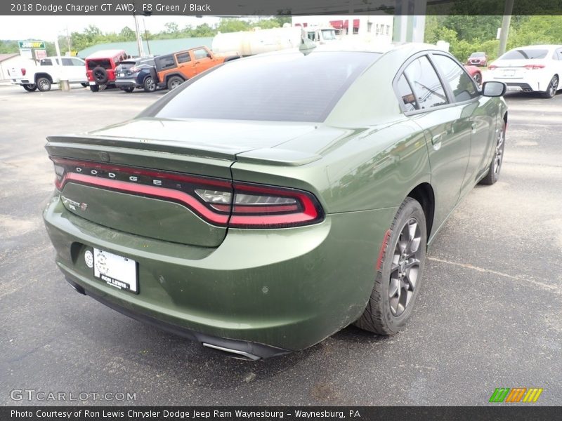 F8 Green / Black 2018 Dodge Charger GT AWD