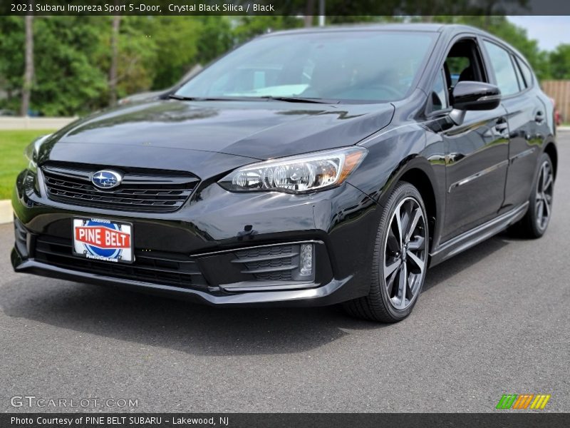 Crystal Black Silica / Black 2021 Subaru Impreza Sport 5-Door