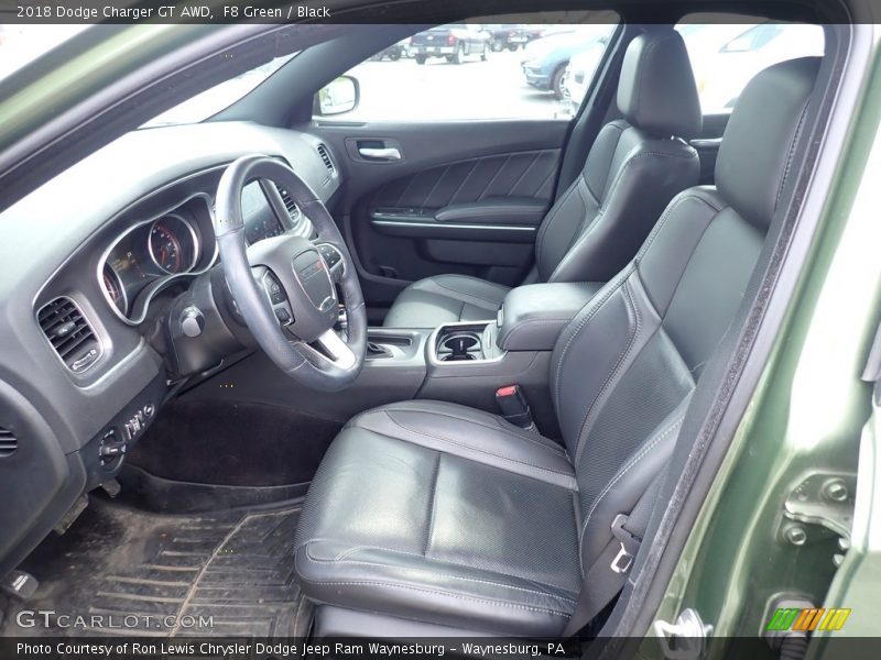 Front Seat of 2018 Charger GT AWD