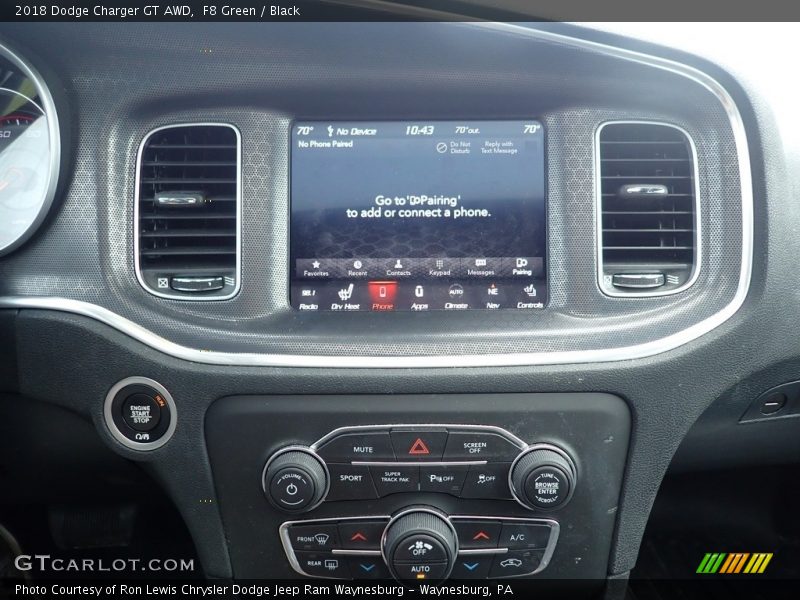 F8 Green / Black 2018 Dodge Charger GT AWD