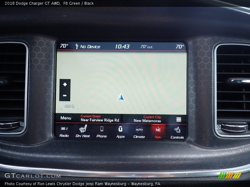 F8 Green / Black 2018 Dodge Charger GT AWD