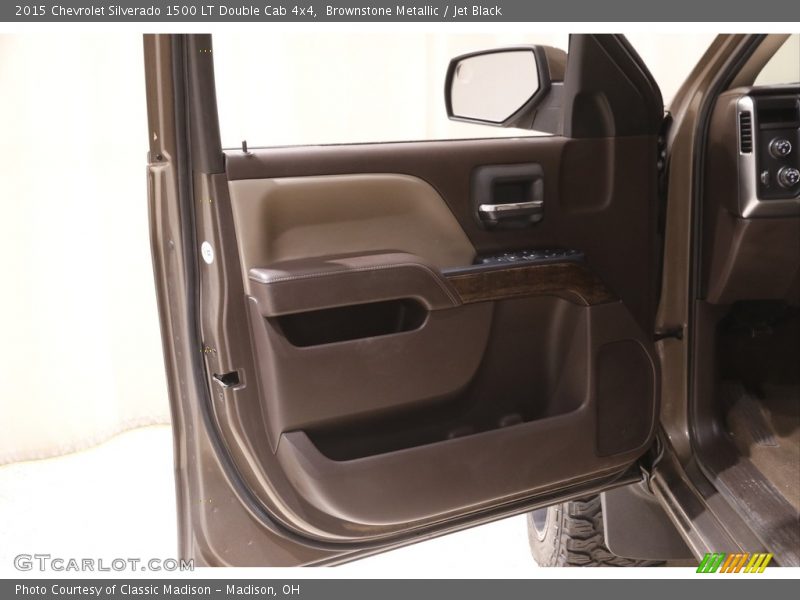 Brownstone Metallic / Jet Black 2015 Chevrolet Silverado 1500 LT Double Cab 4x4