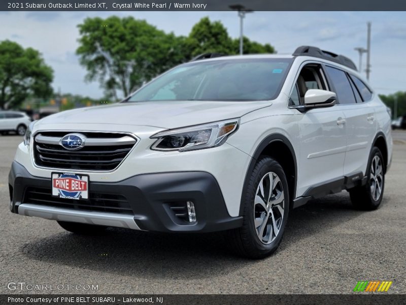 Crystal White Pearl / Warm Ivory 2021 Subaru Outback Limited XT