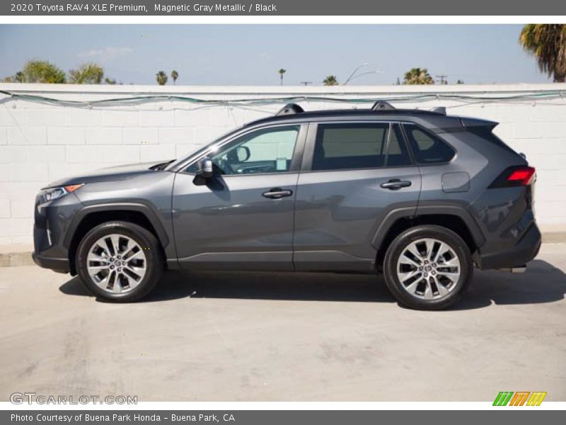 Magnetic Gray Metallic / Black 2020 Toyota RAV4 XLE Premium