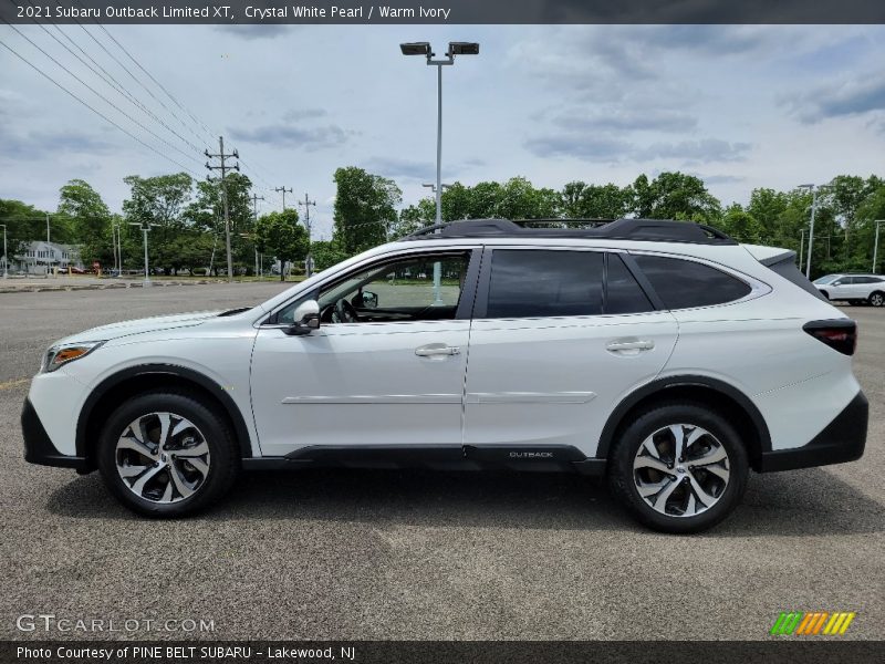 Crystal White Pearl / Warm Ivory 2021 Subaru Outback Limited XT