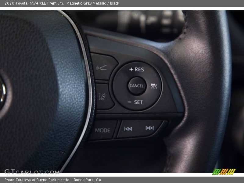 Magnetic Gray Metallic / Black 2020 Toyota RAV4 XLE Premium