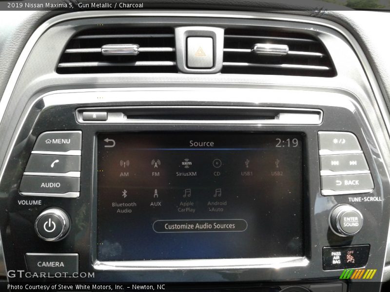 Gun Metallic / Charcoal 2019 Nissan Maxima S