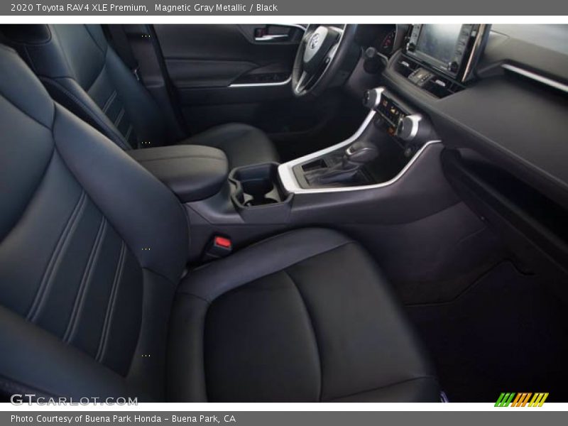 Magnetic Gray Metallic / Black 2020 Toyota RAV4 XLE Premium