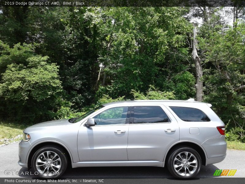 Billet / Black 2019 Dodge Durango GT AWD