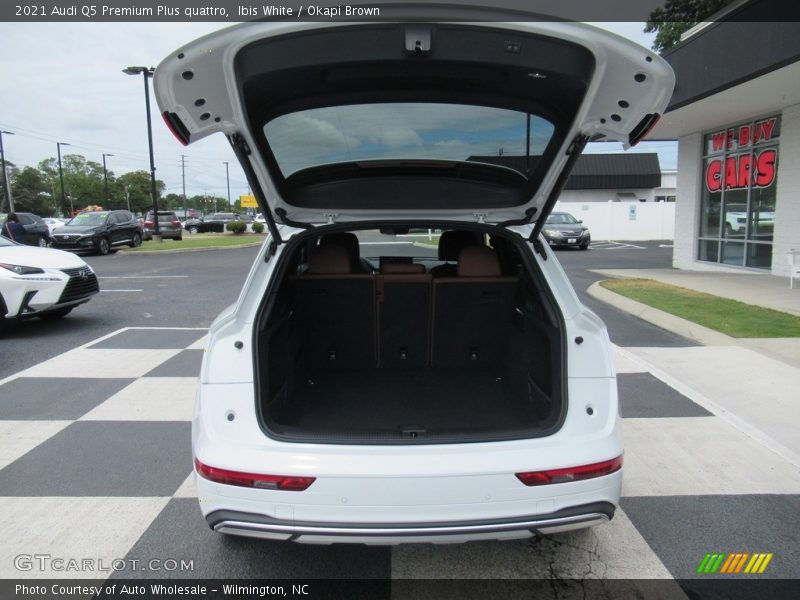 Ibis White / Okapi Brown 2021 Audi Q5 Premium Plus quattro