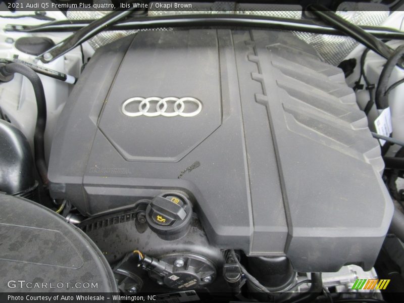 Ibis White / Okapi Brown 2021 Audi Q5 Premium Plus quattro