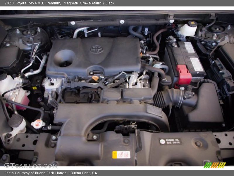 Magnetic Gray Metallic / Black 2020 Toyota RAV4 XLE Premium