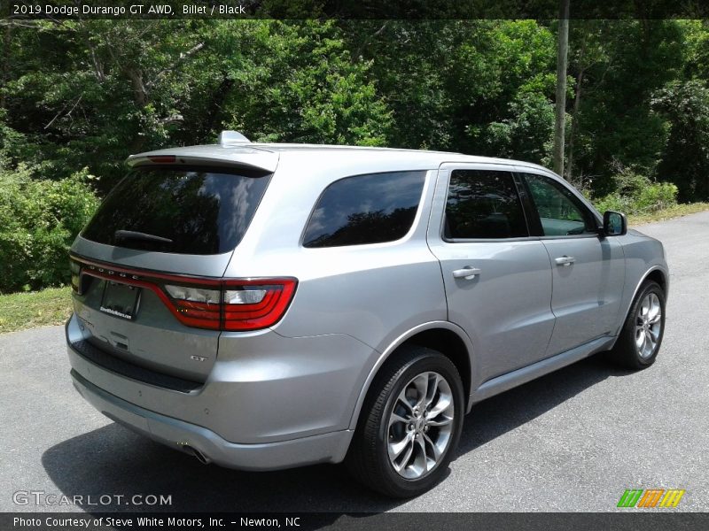 Billet / Black 2019 Dodge Durango GT AWD