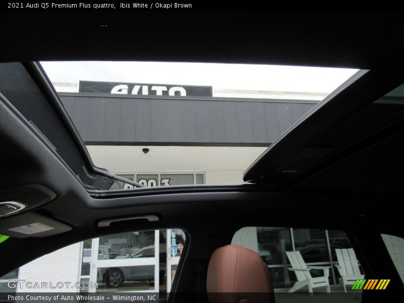 Ibis White / Okapi Brown 2021 Audi Q5 Premium Plus quattro