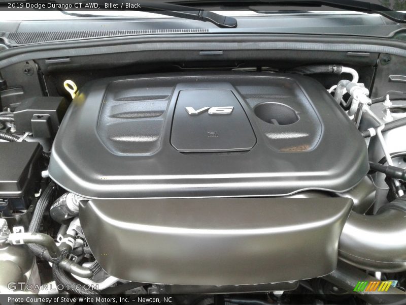 Billet / Black 2019 Dodge Durango GT AWD