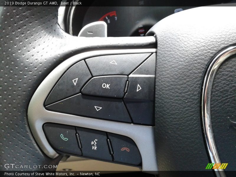 Billet / Black 2019 Dodge Durango GT AWD