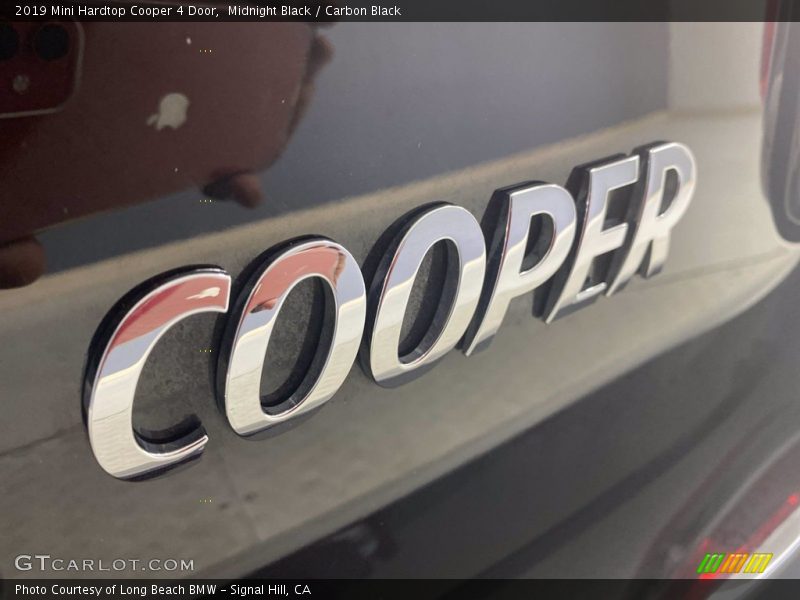 Midnight Black / Carbon Black 2019 Mini Hardtop Cooper 4 Door