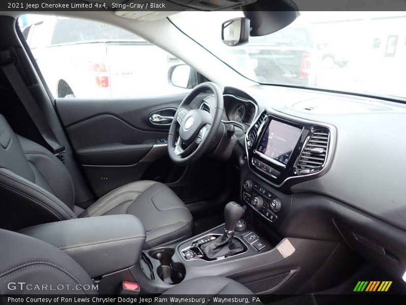 Sting-Gray / Black 2021 Jeep Cherokee Limited 4x4