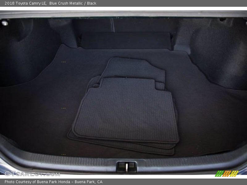 Blue Crush Metallic / Black 2018 Toyota Camry LE