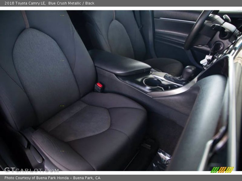 Blue Crush Metallic / Black 2018 Toyota Camry LE