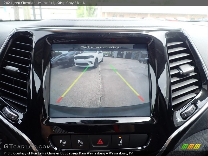 Sting-Gray / Black 2021 Jeep Cherokee Limited 4x4