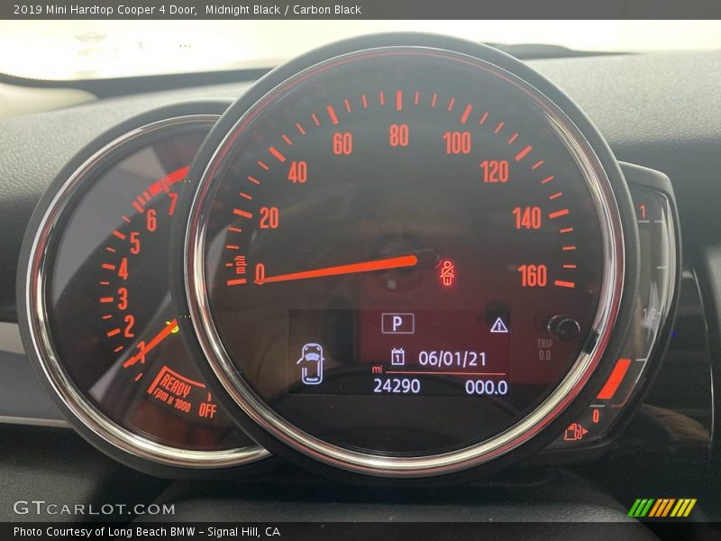 Midnight Black / Carbon Black 2019 Mini Hardtop Cooper 4 Door