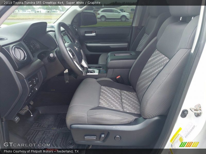 Super White / Graphite 2019 Toyota Tundra SR5 CrewMax 4x4