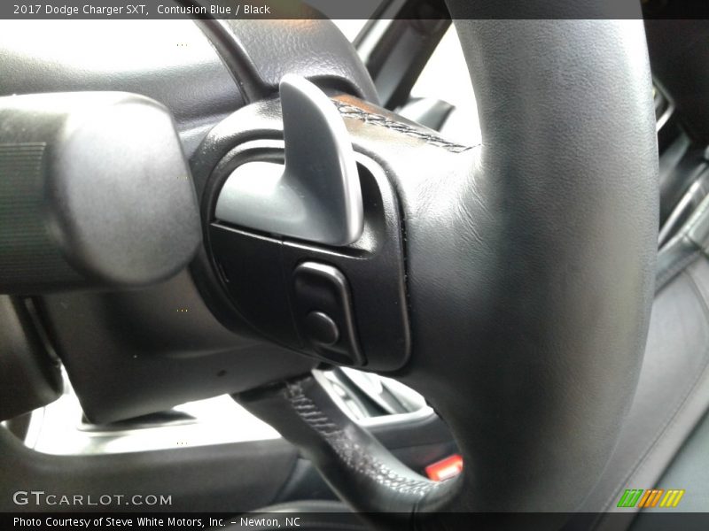Contusion Blue / Black 2017 Dodge Charger SXT