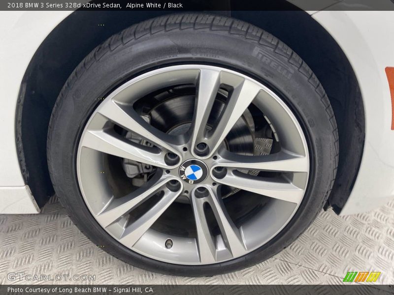 Alpine White / Black 2018 BMW 3 Series 328d xDrive Sedan