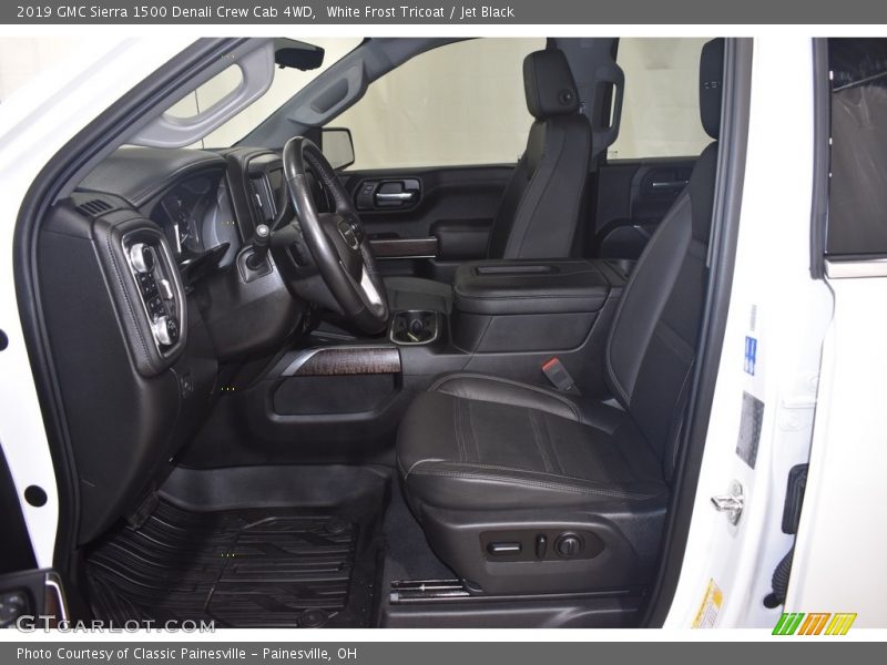 White Frost Tricoat / Jet Black 2019 GMC Sierra 1500 Denali Crew Cab 4WD